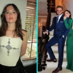 White Lotus actress Aimee Lou Wood wades into Beckham family feud by celebrating cheeky Posh Spice line in satirical rap. She praised Munya Chawawa's viral video.