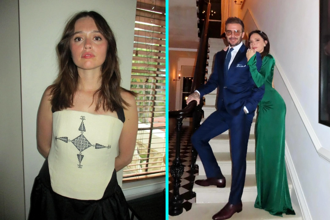 White Lotus actress Aimee Lou Wood wades into Beckham family feud by celebrating cheeky Posh Spice line in satirical rap. She praised Munya Chawawa's viral video.