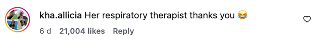 Social media comment on the post of Woman with terminal MSA blows toy horn using neck tracheotomy in heartwarming viral video. Andrea Brown spreads joy with brother on FaceTime despite her diagnosis.