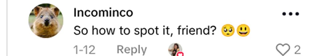 Social media comment on the post of Shopper finds £400 Brora cashmere jumper, as worn by Claudia Winkleman on The Traitors, in charity shop for just £8 and says she couldn't believe her eyes.