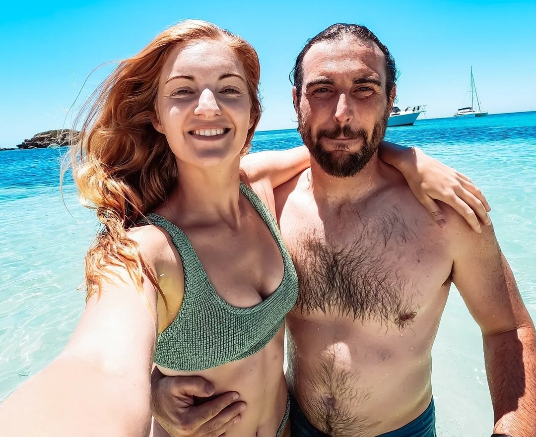 Couple trek into Indonesian rainforest to see the world’s smelliest flower, a giant corpse bloom that reeks of rotting meat and looks like a Stranger Things villain