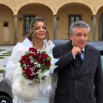Woman, 23, marries former teacher 40 years her senior. Minea Pagni and Massimo, 63, reconnected in bookshop. They don't care what critics say about their love.