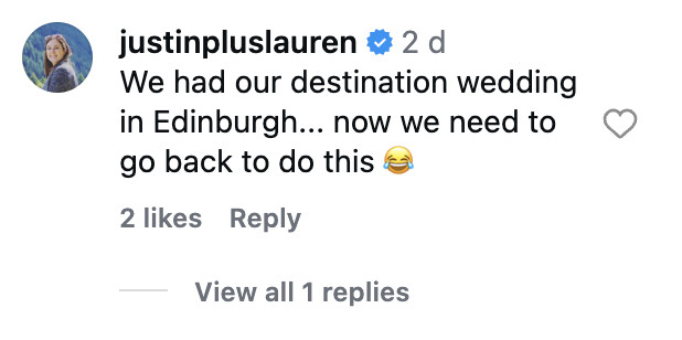 Social media comment on the post of Woman gets married for just £5 using pink wedding ATM in Edinburgh saving £30,000. Delia Lazaroiu and partner Tom got married at Camera Obscura museum cash machine.