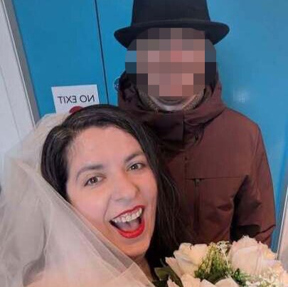 Woman gets married for just £5 using pink wedding ATM in Edinburgh saving £30,000. Delia Lazaroiu and partner Tom got married at Camera Obscura museum cash machine.