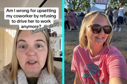 Woman sparks workplace debate after refusing to keep giving a colleague free lifts to work, only to be ignored and accused of leaving her stranded by co workers