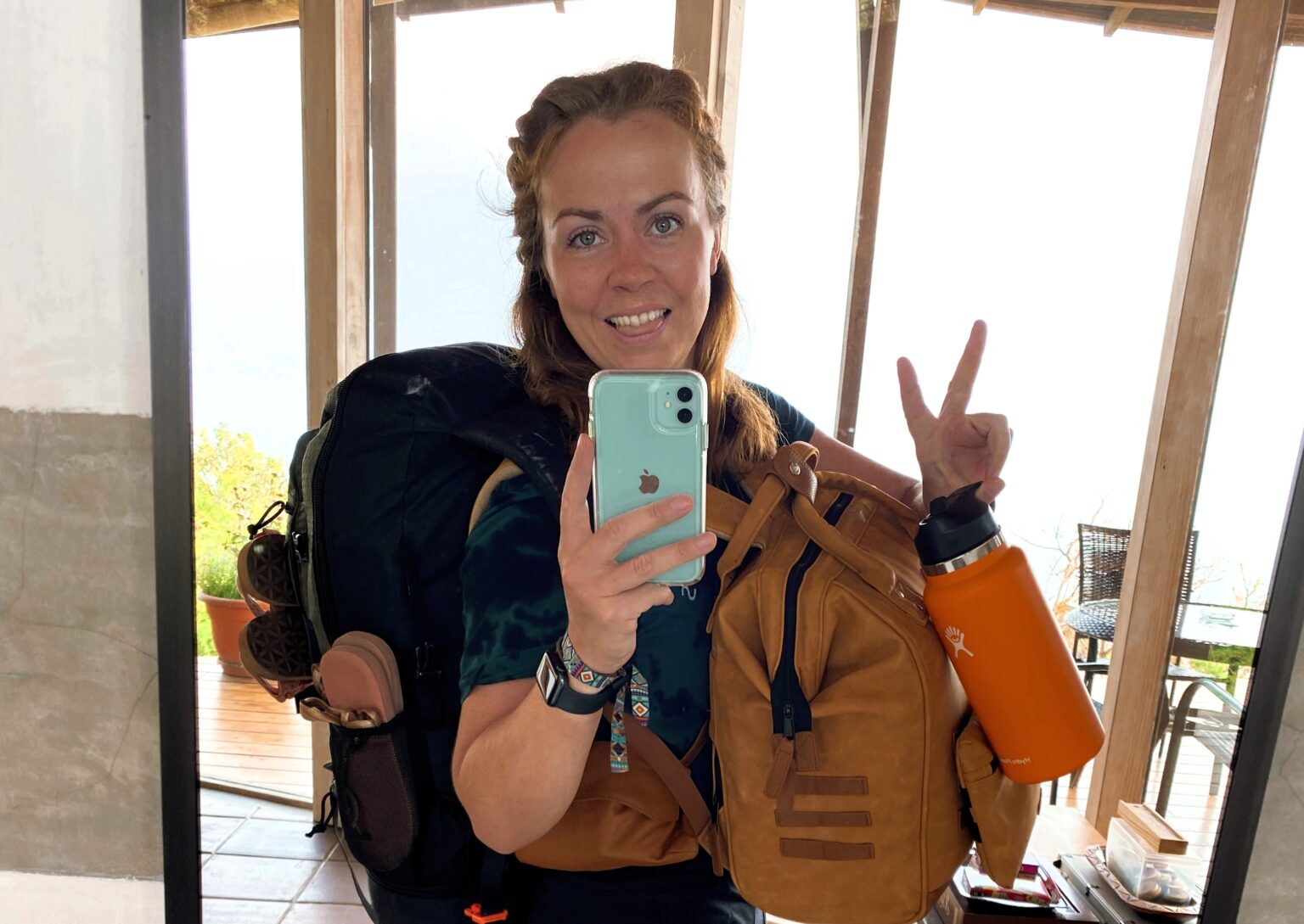 Full-time house-sitter Emma Truscott lives rent-free saving £12,000 yearly - spends just £22 on bills but £195 monthly dining out. Three years travelling UK and Europe.