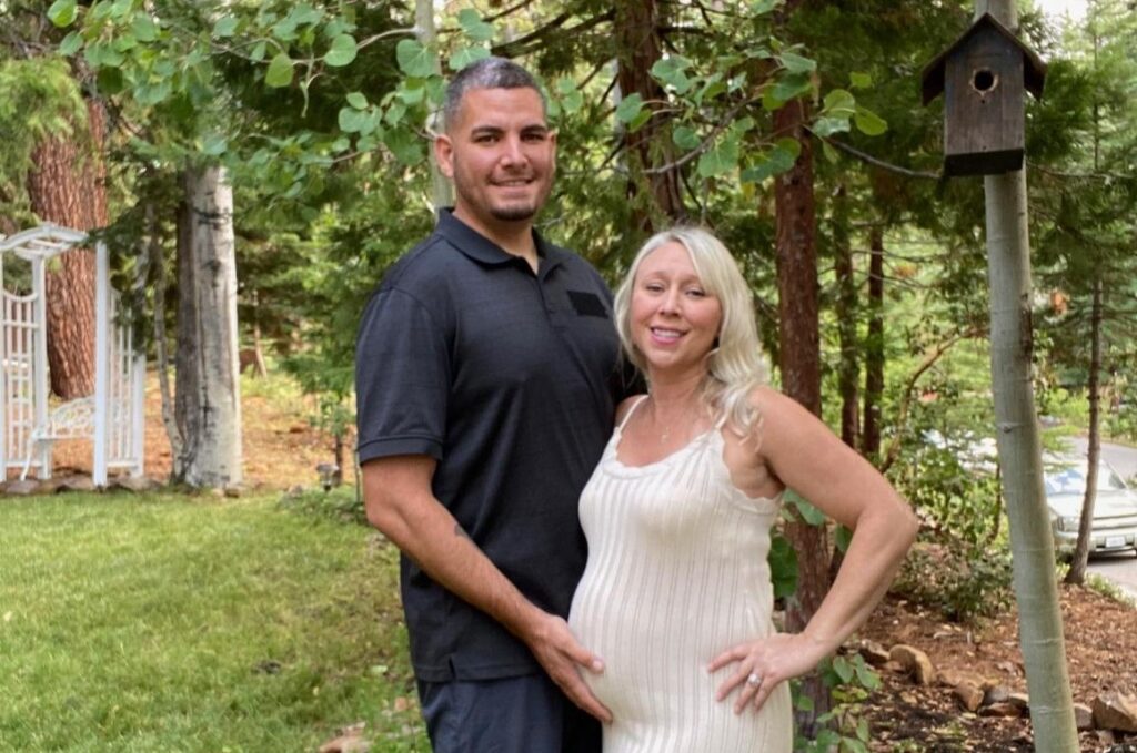 Woman welcomes twins at 43 after eight miscarriages and credits ditching vegan diet. Molly Brown fell pregnant naturally months after eating meat again.