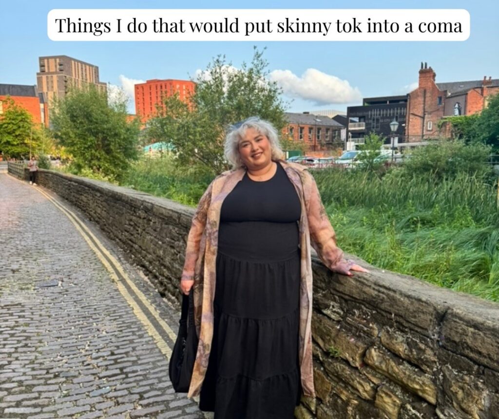 Plus-sized influencer Hannah Ogilvie-Young shares how she stays positive despite vicious trolls calling her lazy and a pig - won't be shamed from social media.