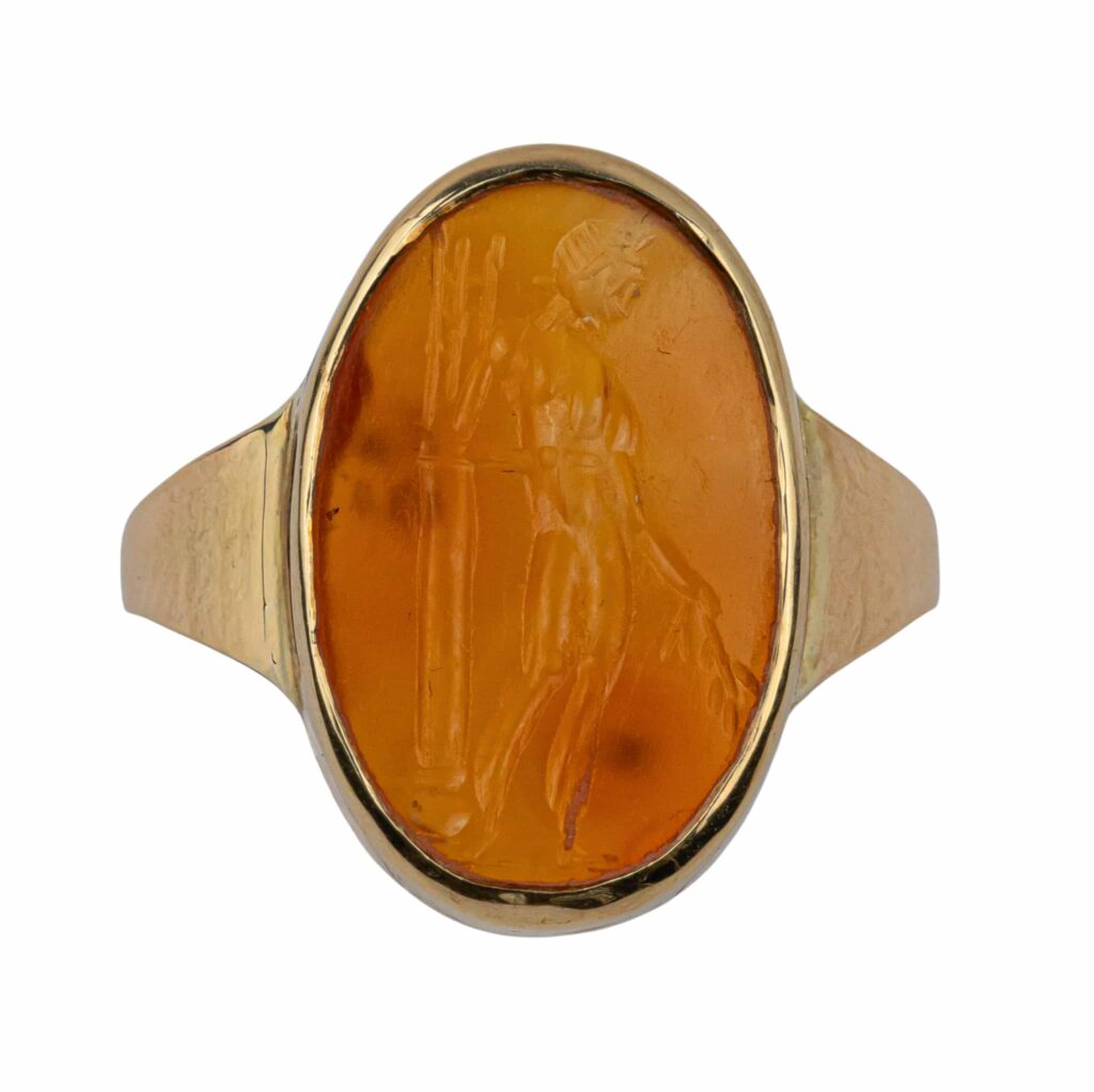 Ancient rings older than St Valentine, including Roman and Egyptian treasures up to 3,300 years old, are set to fetch over £3,000 at a London auction for Valentine’s Day.