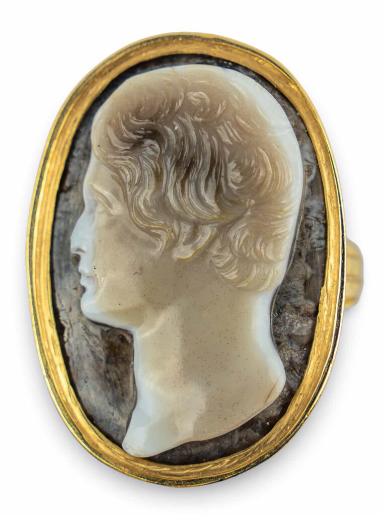 Ancient rings older than St Valentine, including Roman and Egyptian treasures up to 3,300 years old, are set to fetch over £3,000 at a London auction for Valentine’s Day.