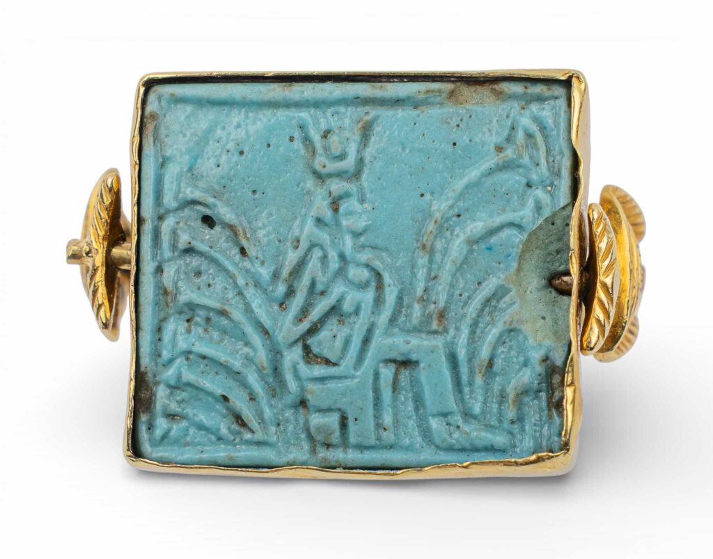 Ancient rings older than St Valentine, including Roman and Egyptian treasures up to 3,300 years old, are set to fetch over £3,000 at a London auction for Valentine’s Day.