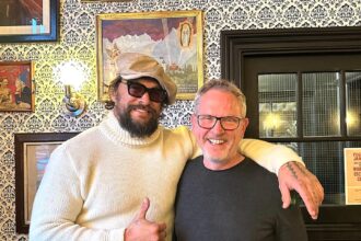 Jason Momoa drops into York's Whippet Inn for a 750g steak and local Osprey beer. The Aquaman star charmed staff, remembered names and vowed to return.
