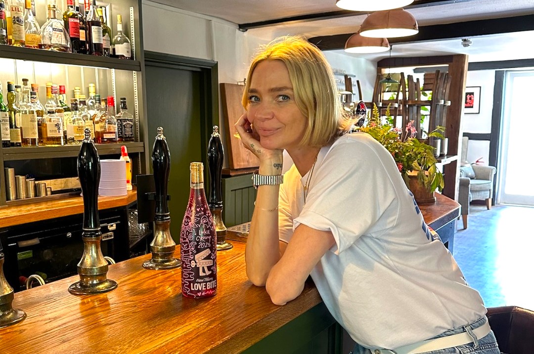 Jodie Kidd’s pub sells out a £65 Valentine’s four course dinner with champagne, wagyu and truffles, proving romance is pricey at the celeb run Half Moon pub this Feb!!