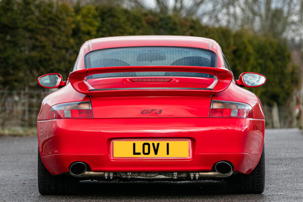 Britain’s most romantic number plate LOV 1 is heading to auction for £140,000, alongside II US, offering loved up drivers a unique Valentine’s gift with serious prestige