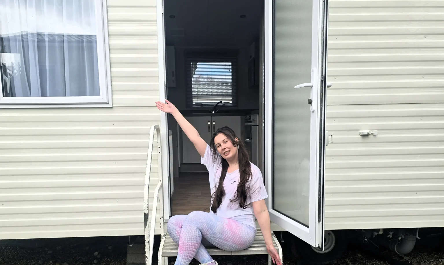 A 31 year old business owner swapped her pricey flat for a £26,000 static caravan and now saves up to £1,000 a month, cutting her hours and gaining more freedom and balance