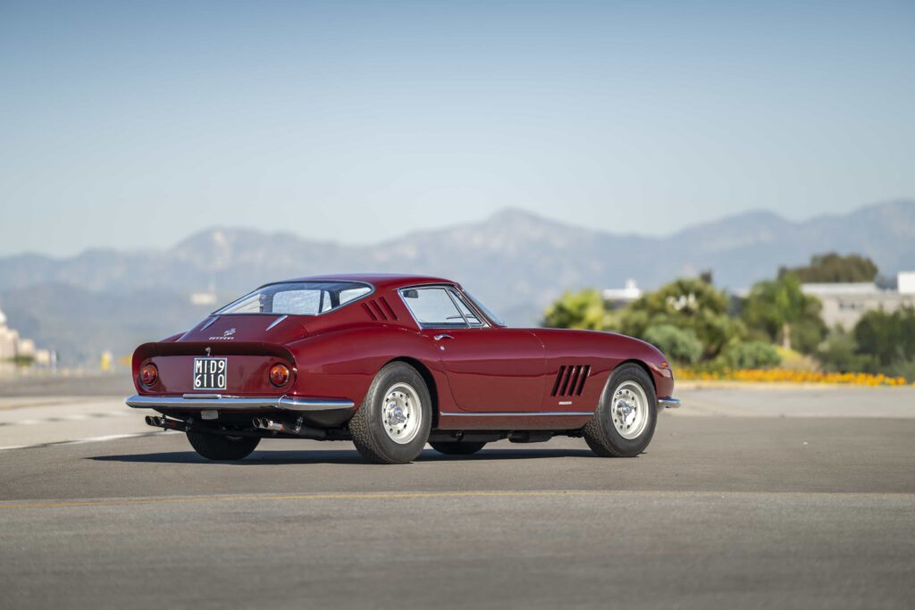 One of just six rare Ferrari 275 GTB/4 models heads to auction, the 1967 Rosso Rubino V12 classic with 13,000 miles tipped to sell for £2.65m at RM Sotheby’s