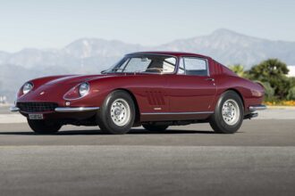 One of just six rare Ferrari 275 GTB/4 models heads to auction, the 1967 Rosso Rubino V12 classic with 13,000 miles tipped to sell for £2.65m at RM Sotheby’s