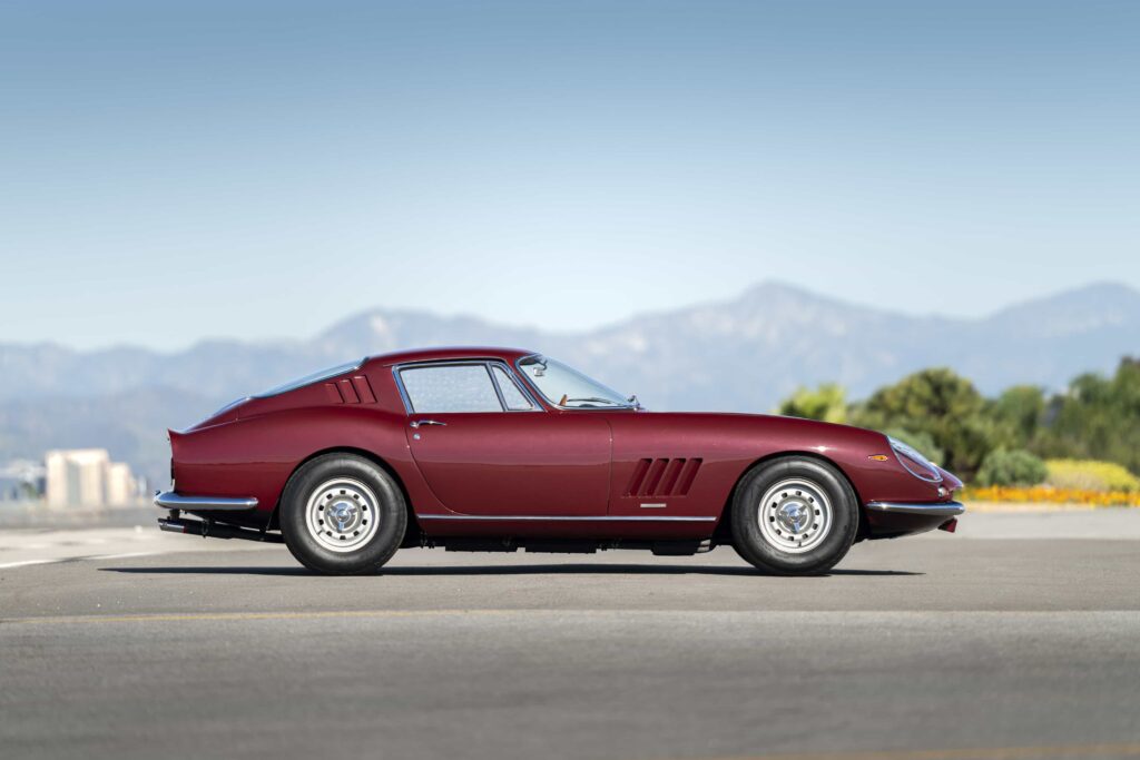 One of just six rare Ferrari 275 GTB/4 models heads to auction, the 1967 Rosso Rubino V12 classic with 13,000 miles tipped to sell for £2.65m at RM Sotheby’s