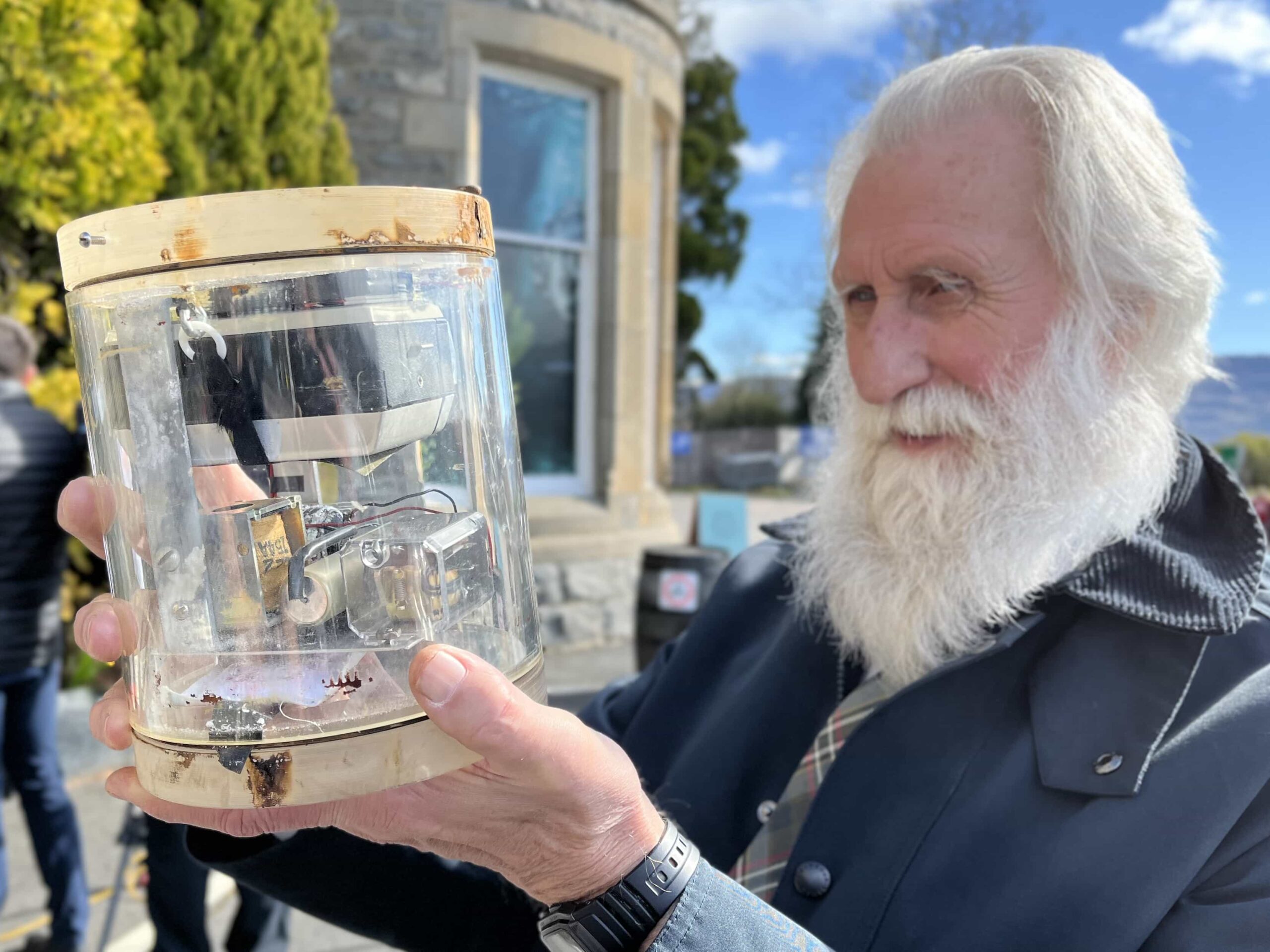 A rare underwater camera built to secretly photograph the Loch Ness Monster has been restored after 56 years underwater and will now go on public display.