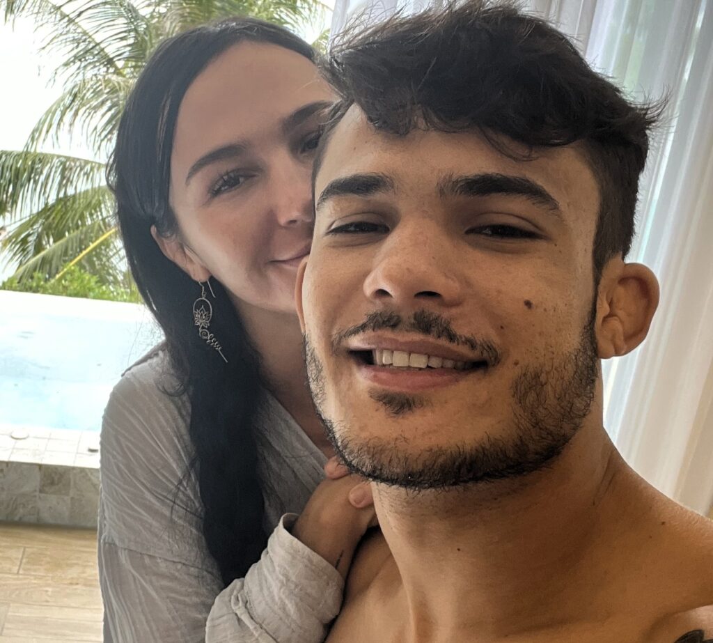 Couple met in Thailand unable to speak each other's language, used Google Translate to fall in love, then survived three years and 10,000 miles apart before reuniting.