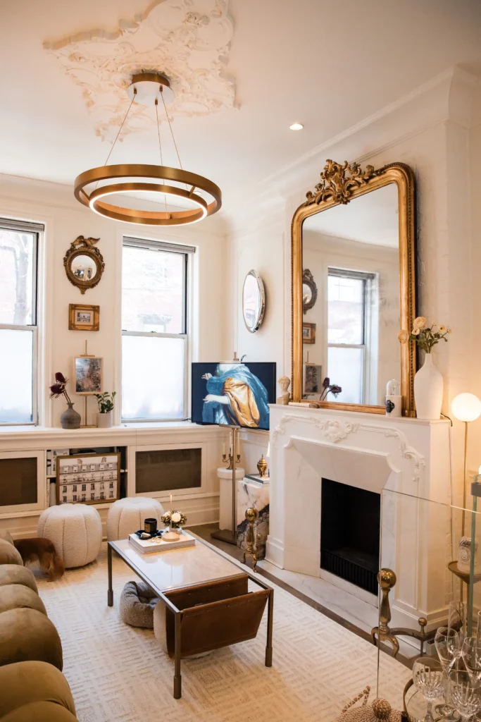 Woman pays over £1m to live next to bin bags full of rubbish in New York City but says she has zero regrets - her stunning West Village apartment has a cosy Parisian vibe.