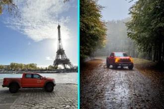 A Kuwaiti engineer drove his £81,000 Ford Raptor through 22 countries across Europe and the Middle East for just £2,400 in fuel - and finding parking for the monster truck was a "daily survival mission".