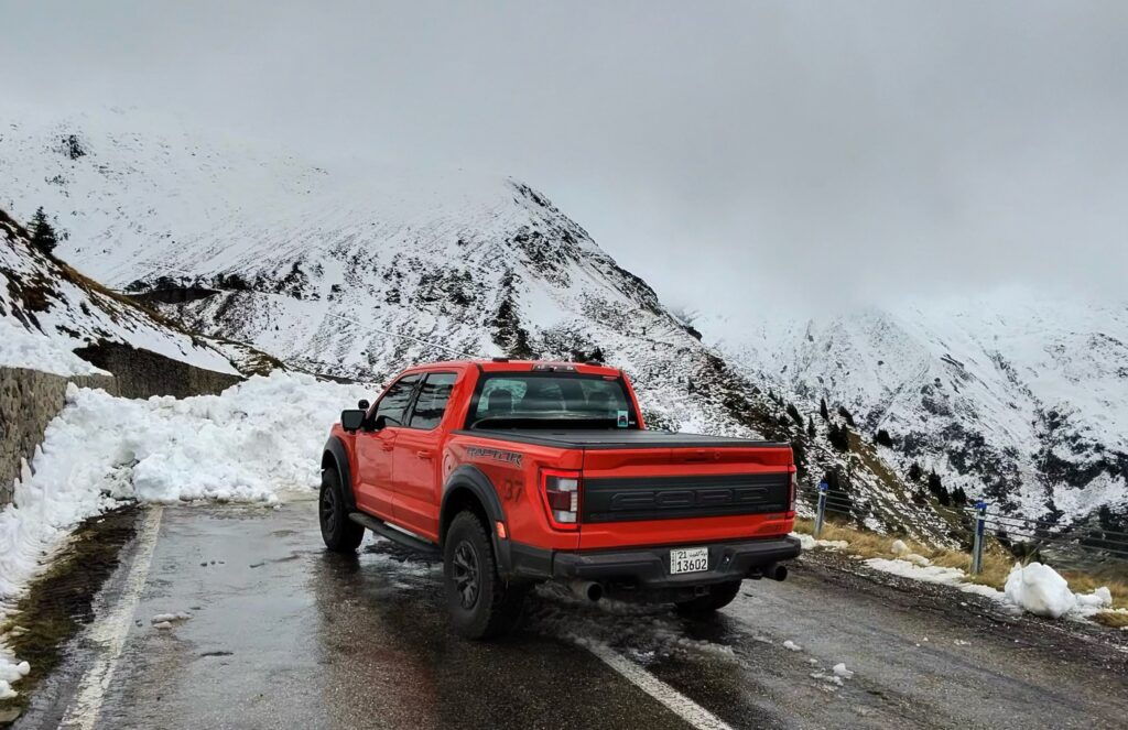 A Kuwaiti engineer drove his £81,000 Ford Raptor through 22 countries across Europe and the Middle East for just £2,400 in fuel - and finding parking for the monster truck was a "daily survival mission".