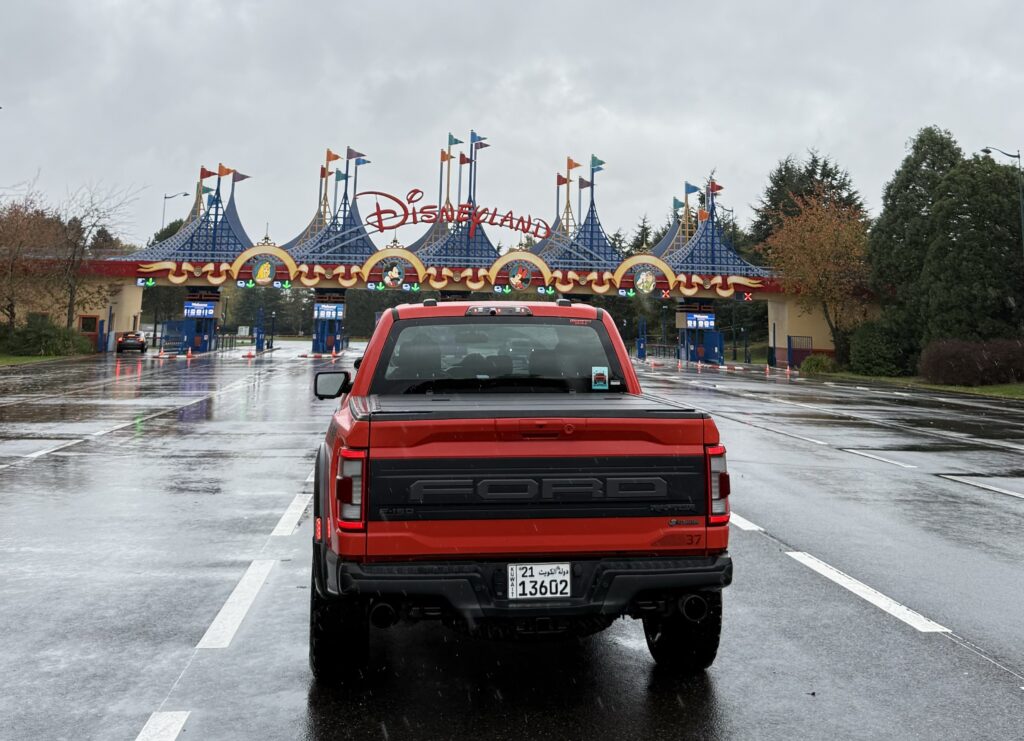 A Kuwaiti engineer drove his £81,000 Ford Raptor through 22 countries across Europe and the Middle East for just £2,400 in fuel - and finding parking for the monster truck was a "daily survival mission".