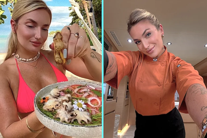 Yacht chef Micaela Markides works 16-hour days on call 24/7 for ultra-rich guests. Outrageous requests include 2kg caviar flown from France to Caribbean islands.