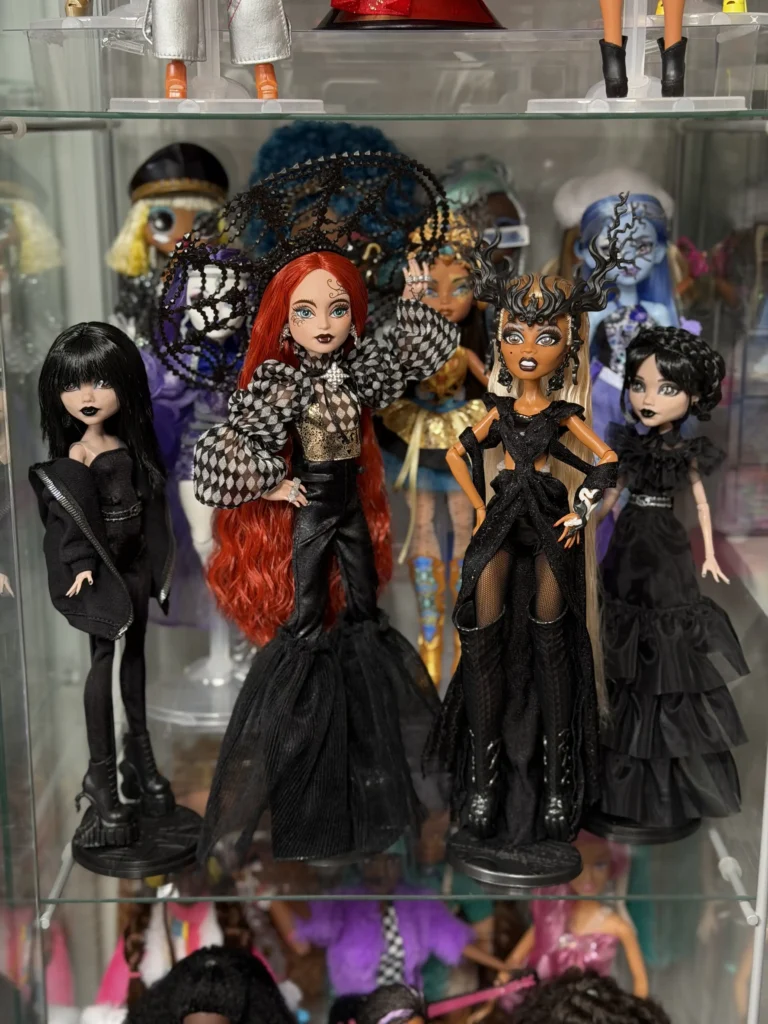 Man spends £23,000 on celebrity doll collection including Britney Spears and Spice Girls. Grant says people don't understand why his hobby brings him so much joy.