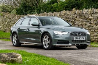King Charles III’s former Audi A6 Allroad with bespoke royal features and 115,000 miles sells for £16,875, half its estimate, at Stoneleigh Park auction.