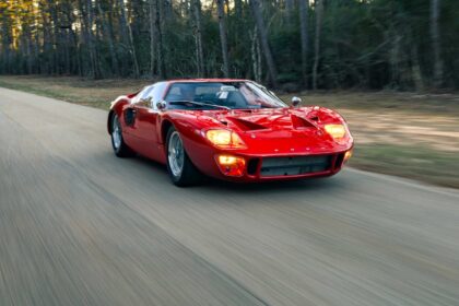 A rare 1967 Ford GT40 Mk I, one of just 31 roadgoing models built to rival Ferrari at Le Mans, is heading to auction in Miami with a staggering £6m price tag