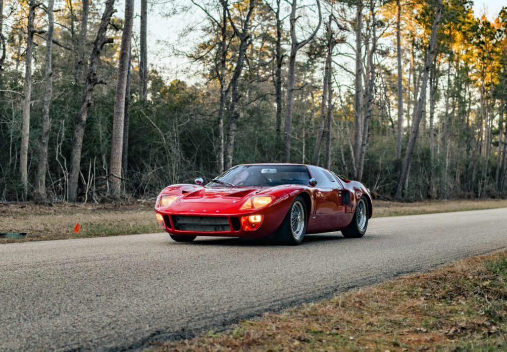 A rare 1967 Ford GT40 Mk I, one of just 31 roadgoing models built to rival Ferrari at Le Mans, is heading to auction in Miami with a staggering £6m price tag