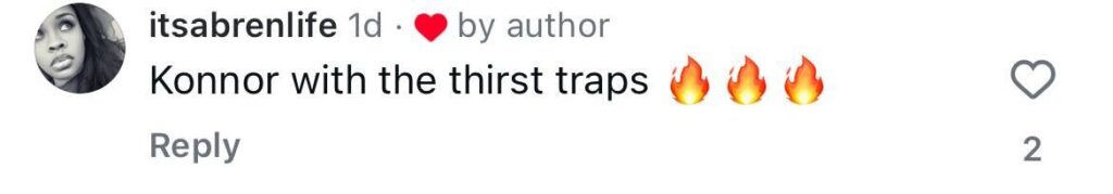 Social media comment on the post of Love Island All Stars barber Konnor Ewudzi, 30, mobbed by fans at Sailors bar in Newquay after villa exit. The Cornwall hunk receives huge online attention.