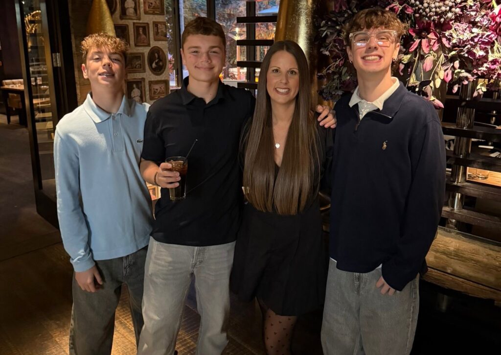 Mum becomes best friends with ex-husband's partner after initially hating their relationship. They now holiday together and she wants to be their maid of honor.