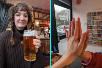 Woman, 30, with child-sized hands goes viral after revealing she can't hold pint glasses or carry rounds. She buys kids' gloves and struggles with jars and large items.