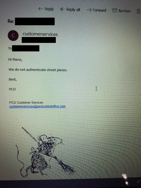 Early Banksy anti Iraq War placards Bomb Hugger and Yellow Chopper have sold for £1,800 each, rare relics from the 2003 London protest march.