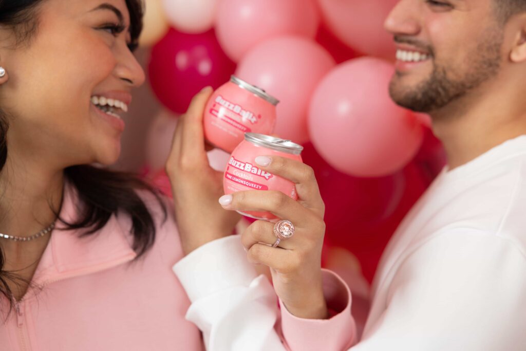 A BuzzBallz inspired 9 carat pink diamond engagement ring sparked a bidding frenzy on eBay, jumping from £1.56 to over £2,200 in just 24 hours.