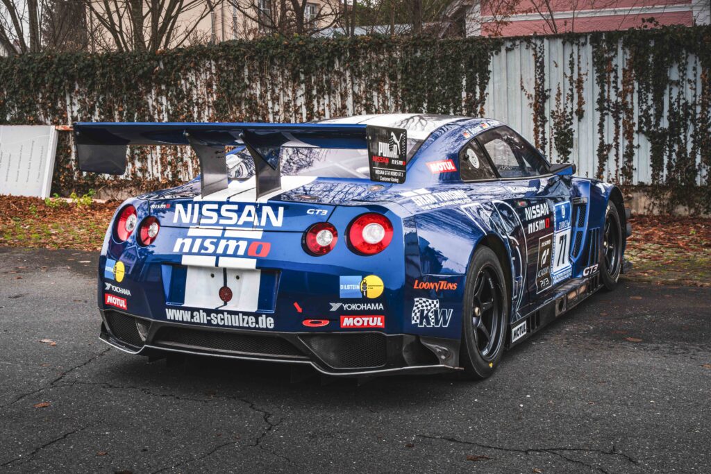 A rare Nissan R35 GT-R race car driven by Gran Turismo creator Kazunori Yamauchi is heading to auction with a £200,000 price tag after Nürburgring success in 2011 debut.!
