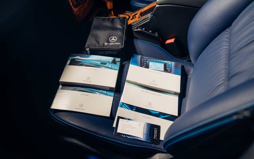 A rare right hand drive Mercedes Benz G 55 AMG built for Dubai royalty with just 143 miles is on sale for £100,000, offering royal provenance and prototype status