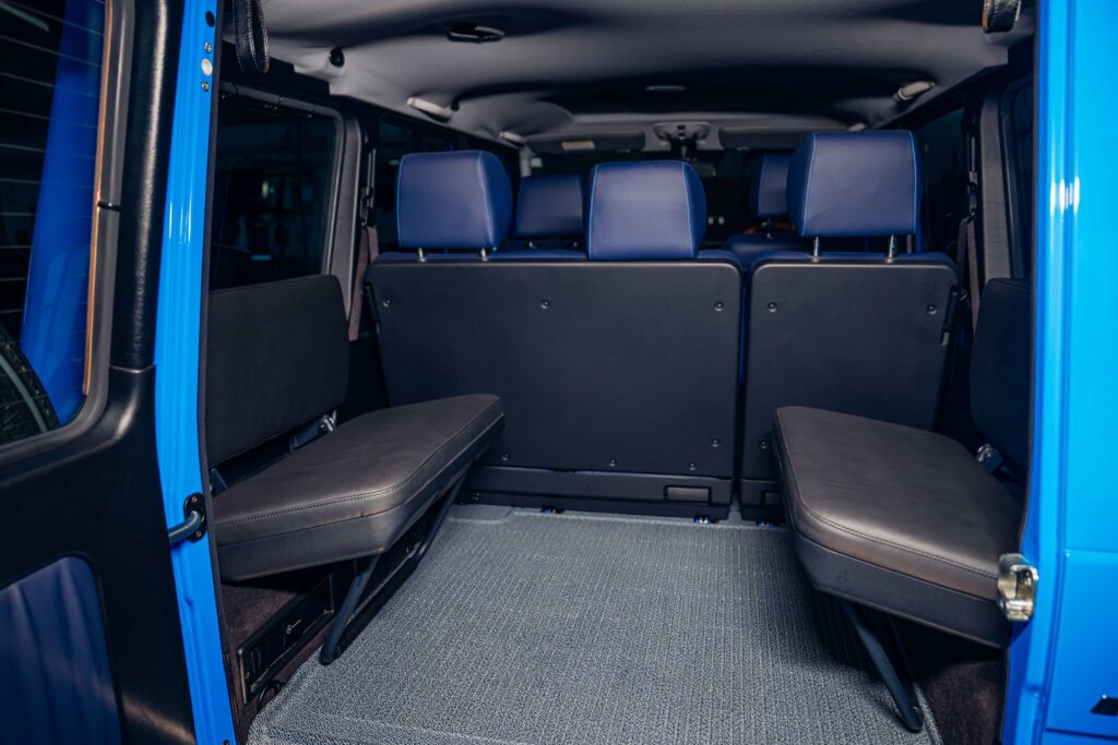 A rare right hand drive Mercedes Benz G 55 AMG built for Dubai royalty with just 143 miles is on sale for £100,000, offering royal provenance and prototype status