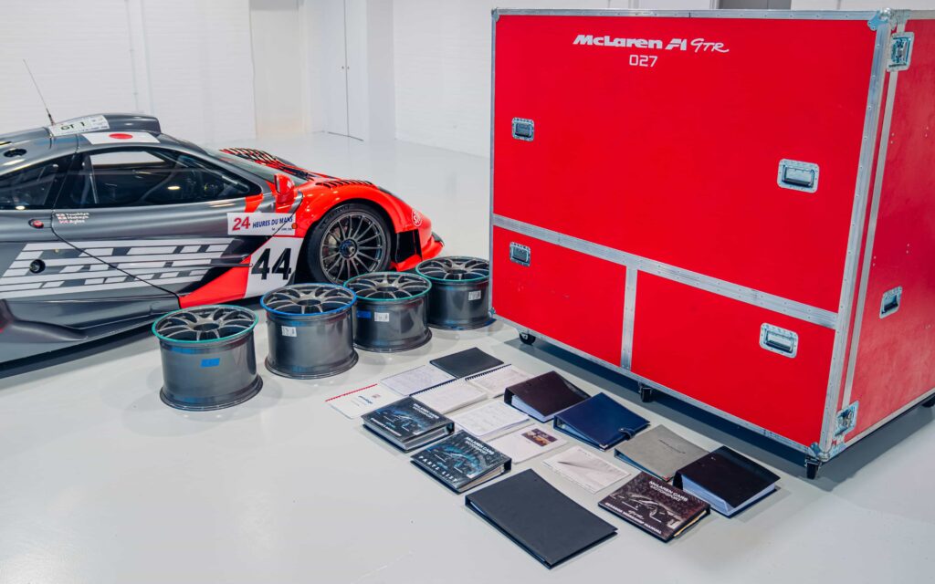 One of just 28 McLaren F1 GTRs ever built, a road legal 197mph racer with a debut race win, is heading to auction with a £15.5m guide price.