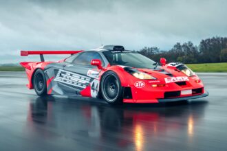 One of just 28 McLaren F1 GTRs ever built, a road legal 197mph racer with a debut race win, is heading to auction with a £15.5m guide price.