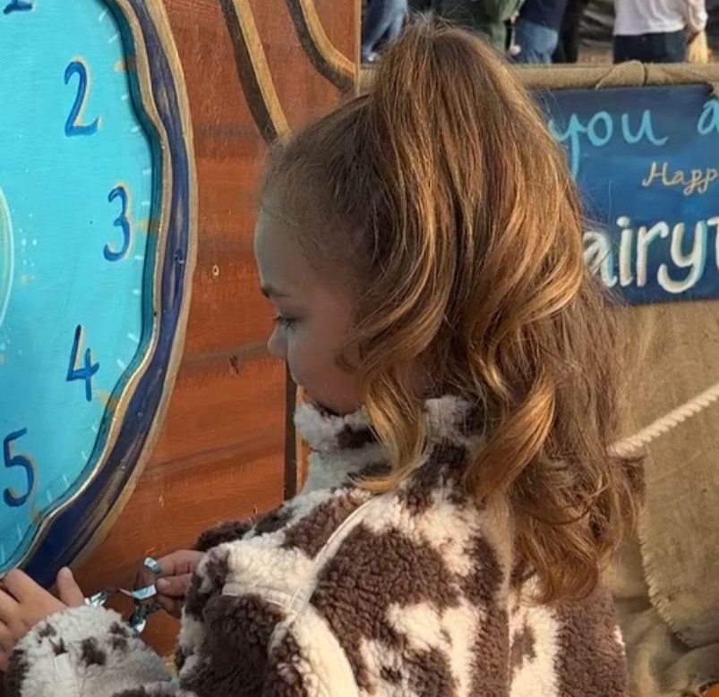 Peggy, 6, hacked off her shoulder-length hair to the scalp with nail scissors while parents slept in West Byfleet. Mum Alison Dean was speechless at new look.