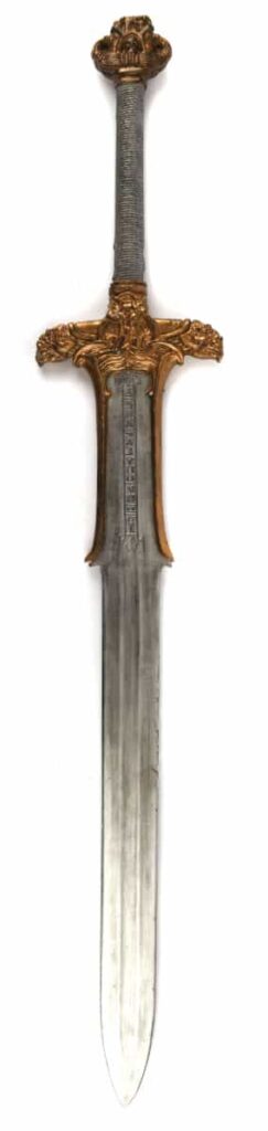 Iconic props from Conan the Destroyer, Wonder Woman and Doctor Strange are set to fetch £200,000 at auction, including swords, shields and superhero relics