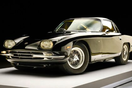 An ultra rare 1965 Lamborghini 350 GT, one of just 120 built, is heading to auction with only 8,000 miles and a roaring V12, tipped to fetch over £370,000.