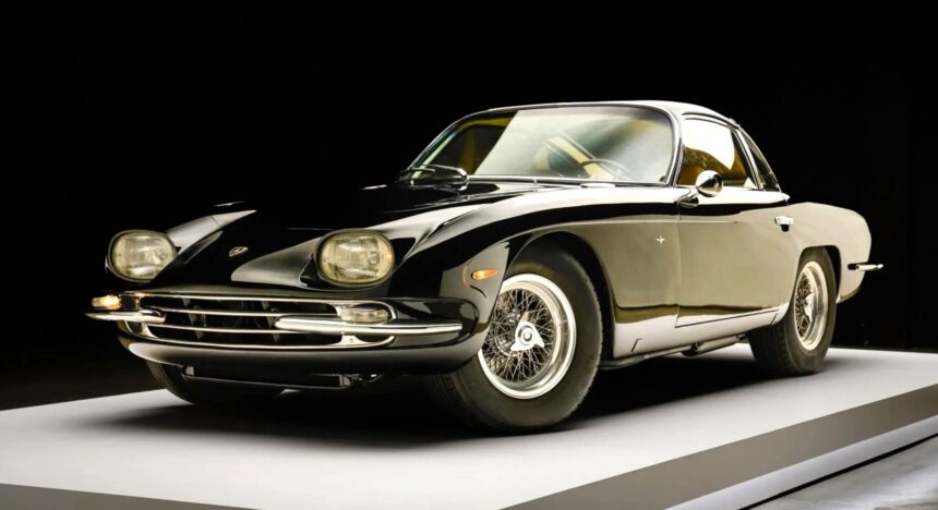 An ultra rare 1965 Lamborghini 350 GT, one of just 120 built, is heading to auction with only 8,000 miles and a roaring V12, tipped to fetch over £370,000.