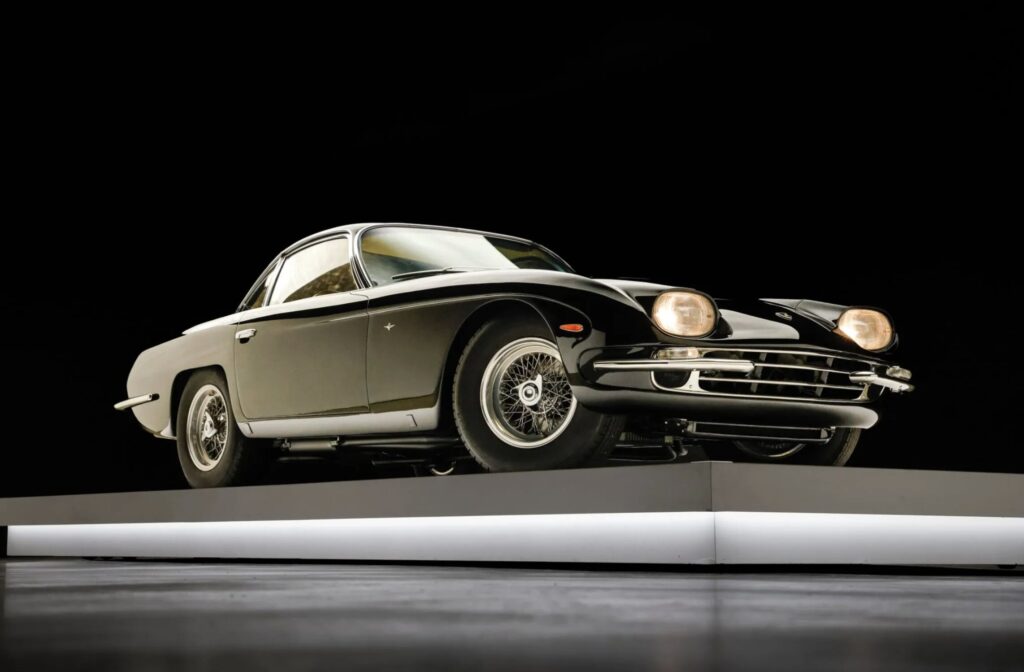 An ultra rare 1965 Lamborghini 350 GT, one of just 120 built, is heading to auction with only 8,000 miles and a roaring V12, tipped to fetch over £370,000.