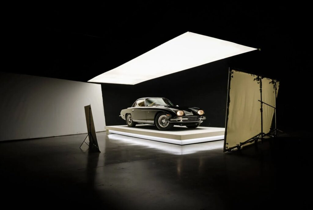 An ultra rare 1965 Lamborghini 350 GT, one of just 120 built, is heading to auction with only 8,000 miles and a roaring V12, tipped to fetch over £370,000.