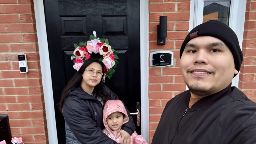 Couple, 36, from Philippines took gamble on rent-to-buy scheme after struggling with the UK property ladder as migrants. Their risky decision became a life-changing move.